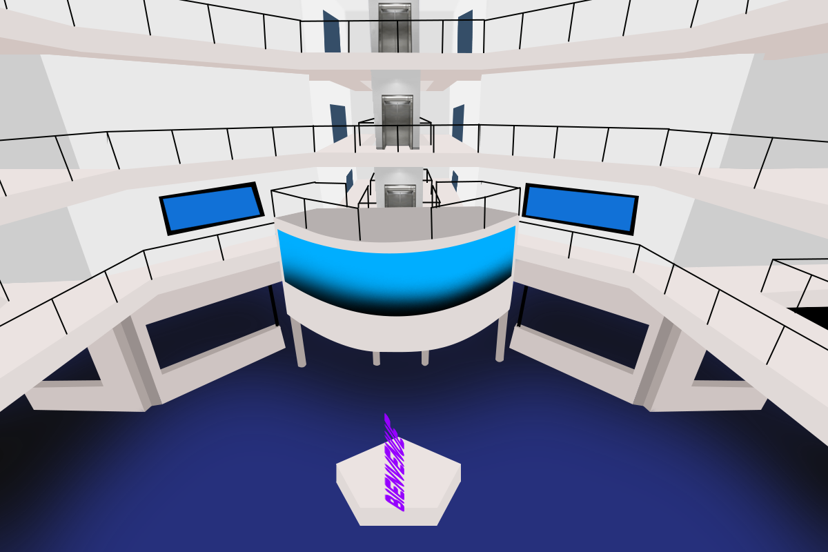 Compositing de la salle principale